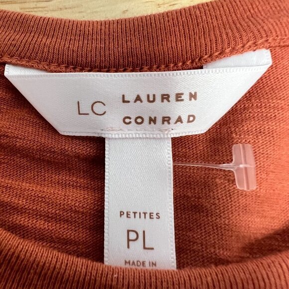 Lauren Conrad Womens Multicolor Mama Crew Neck Short Sleeve T-Shirt Size PL - Picture 7 of 8